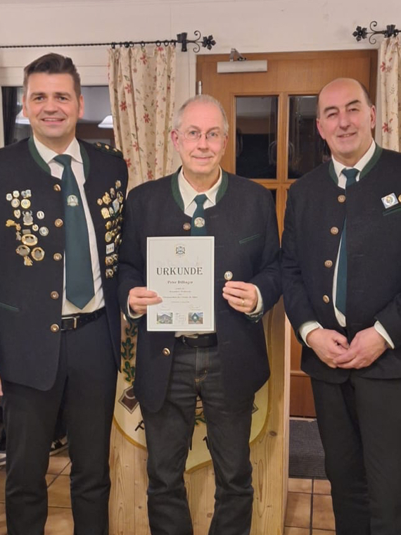 Ehrung Peter Dillinger